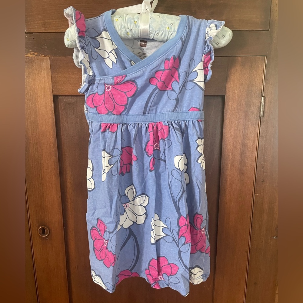 Tea Collection Wrap Neck Dress 5